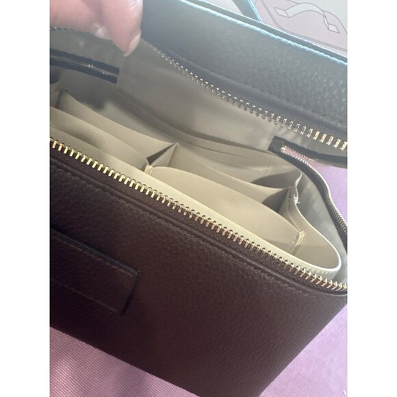 ETOILE COLLECTIVE Vanity Case in Espresso New Womens Travel Makeup Bag as-is - Picture 8 of 11